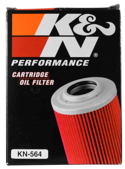 K&N Can/AM Spyder RT 998/ Buell 1125R -2.2219in OD x 0.969in ID x 3.813in H Oil Filter