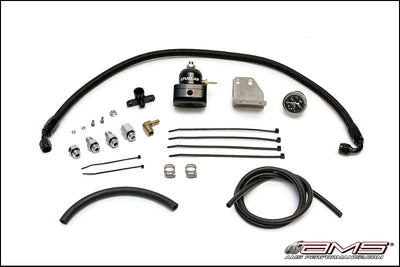 AMS Performance 08-15 Mitsubishi EVO X Fuel Pressure Regulator Kit - Black