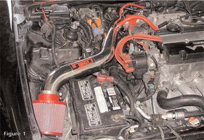 Injen 92-96 Honda Prelude/Prelude SI VTEC L4 2.2L/2.3L Black IS Short Ram Cold Air Intake