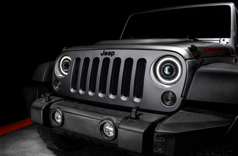 ORACLE Lighting 07-18 Jeep Wrangler JK Oculus 7in. Switchback Bi-LED Projector Headlights