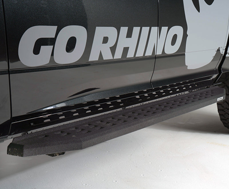 Go Rhino 19-20 Ram 1500 RB20 Complete Kit w/RB20 + Brkts + 2 RB20 Drop Steps