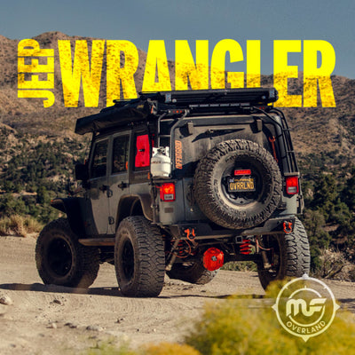 MagnaFlow 12-18 Jeep Wrangler 2.5in Overland Series Cat-Back Exhaust
