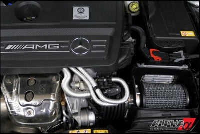 AMS Performance 14-18 Mercedes-Benz CLA 45 AMG 2.0T Alpha Intake System w/Carbon Fiber Duct & Lid