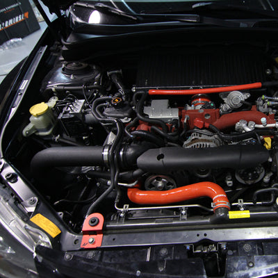 Mishimoto 08+ Subaru WRX/STi Performance Cold Air Intake Kit - Wrinkle Black