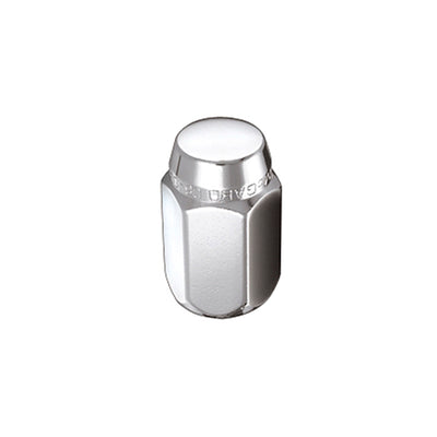 McGard Hex Lug Nut (Cone Seat) M12X1.5 / 13/16 Hex / 1.5in. Length (4-Pack) - Chrome