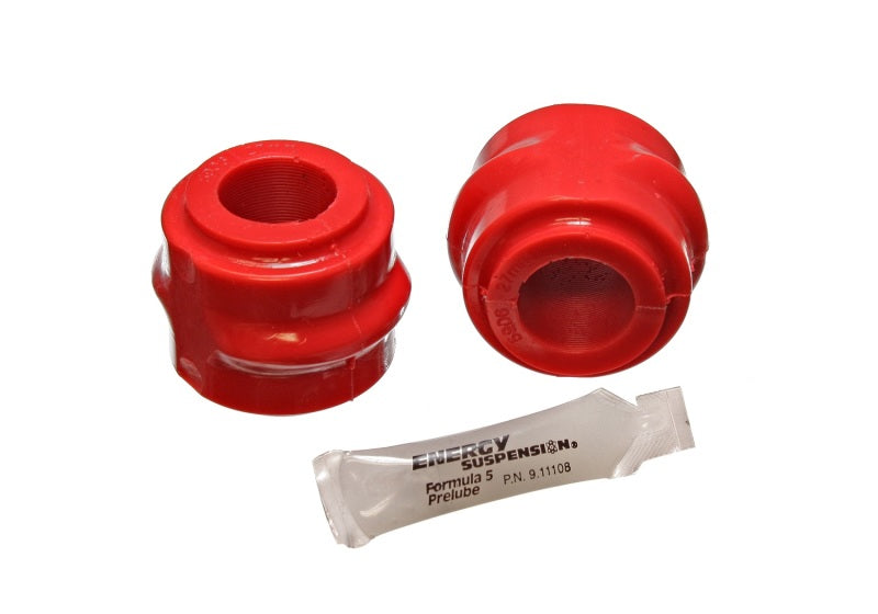 Energy Suspension 05-10 Chrysler 300C RWD/07-10 Charger RWD Red 27mm Front Sway Bar Bushing Set