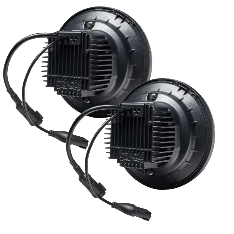 ORACLE Lighting 07-18 Jeep Wrangler JK Oculus 7in. Switchback Bi-LED Projector Headlights