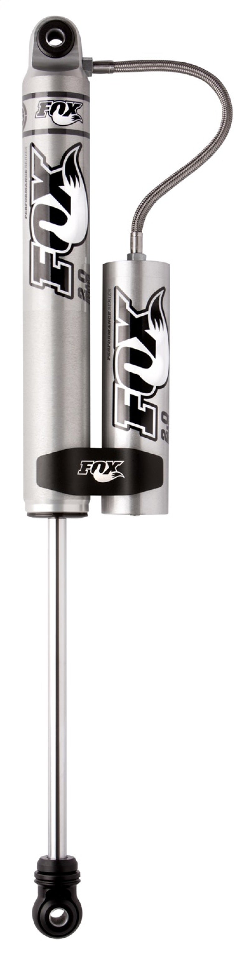 Fox 99-04 Ford SD 2.0 Performance Series 8.6in. Smooth Body Remote Res. Front Shock / 0-1in. Lift