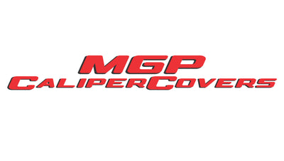 MGP 4 Caliper Covers Engraved Front & Rear Gen 5/RS Red finish silver ch