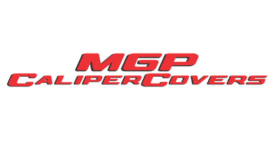 MGP 4 Caliper Covers Engraved Front Mustang Engraved Rear SN95/GT Black finish silver ch
