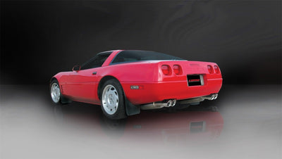 Corsa 86-91 Chevrolet Corvette C4 5.7L V8 L98 Polished Sport Cat-Back Exhaust