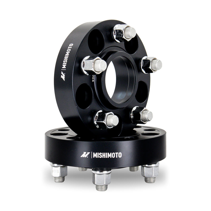Mishimoto Wheel Spacers - 5X114.3 / 70.5 / 50 / M14 - Black